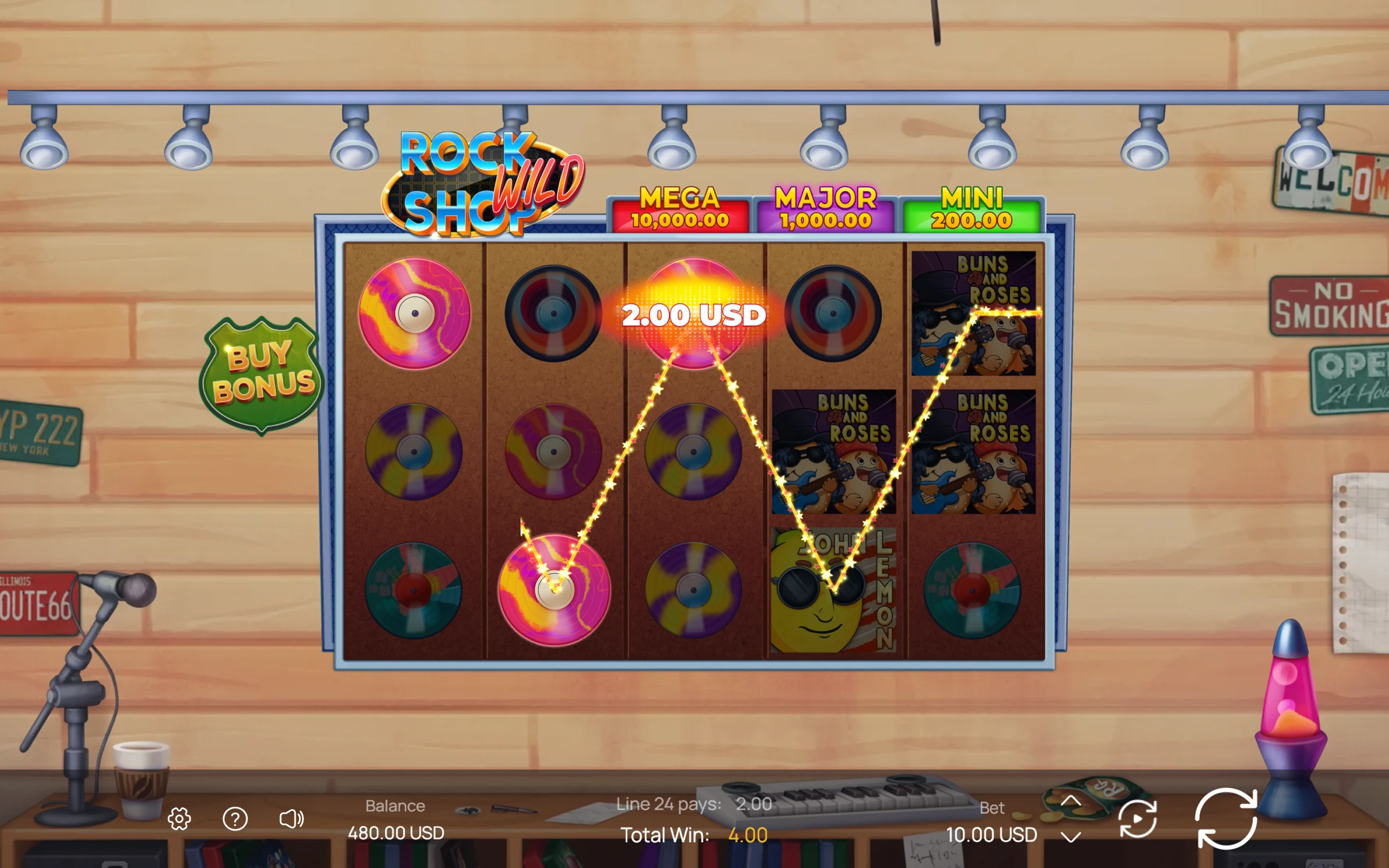 Rock Wild Shop — desktop game screenshot 2 | Riddec Games