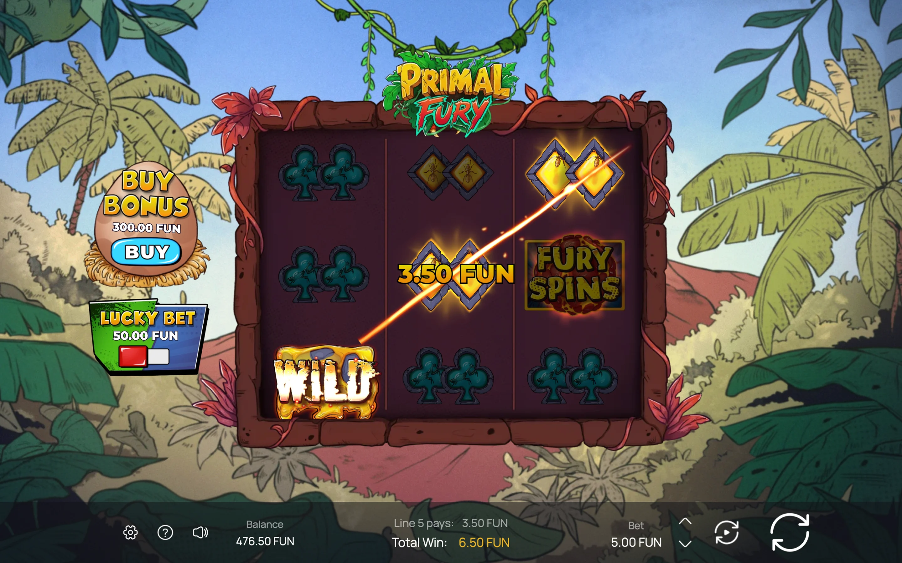 Primal Fury — desktop game screenshot 4 | Riddec Games