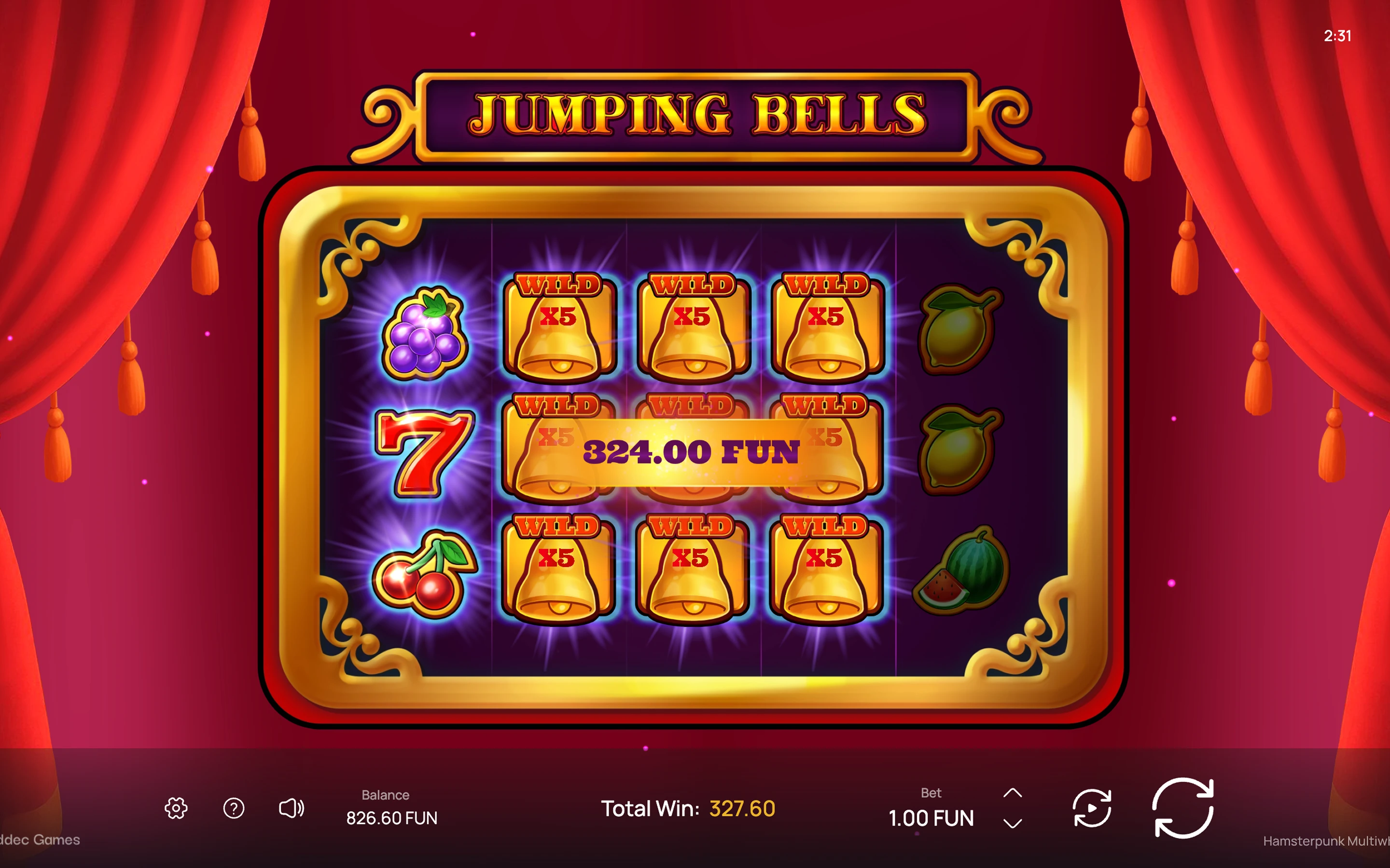 Jumping Bells — desktop game screenshot 3 | Riddec Games