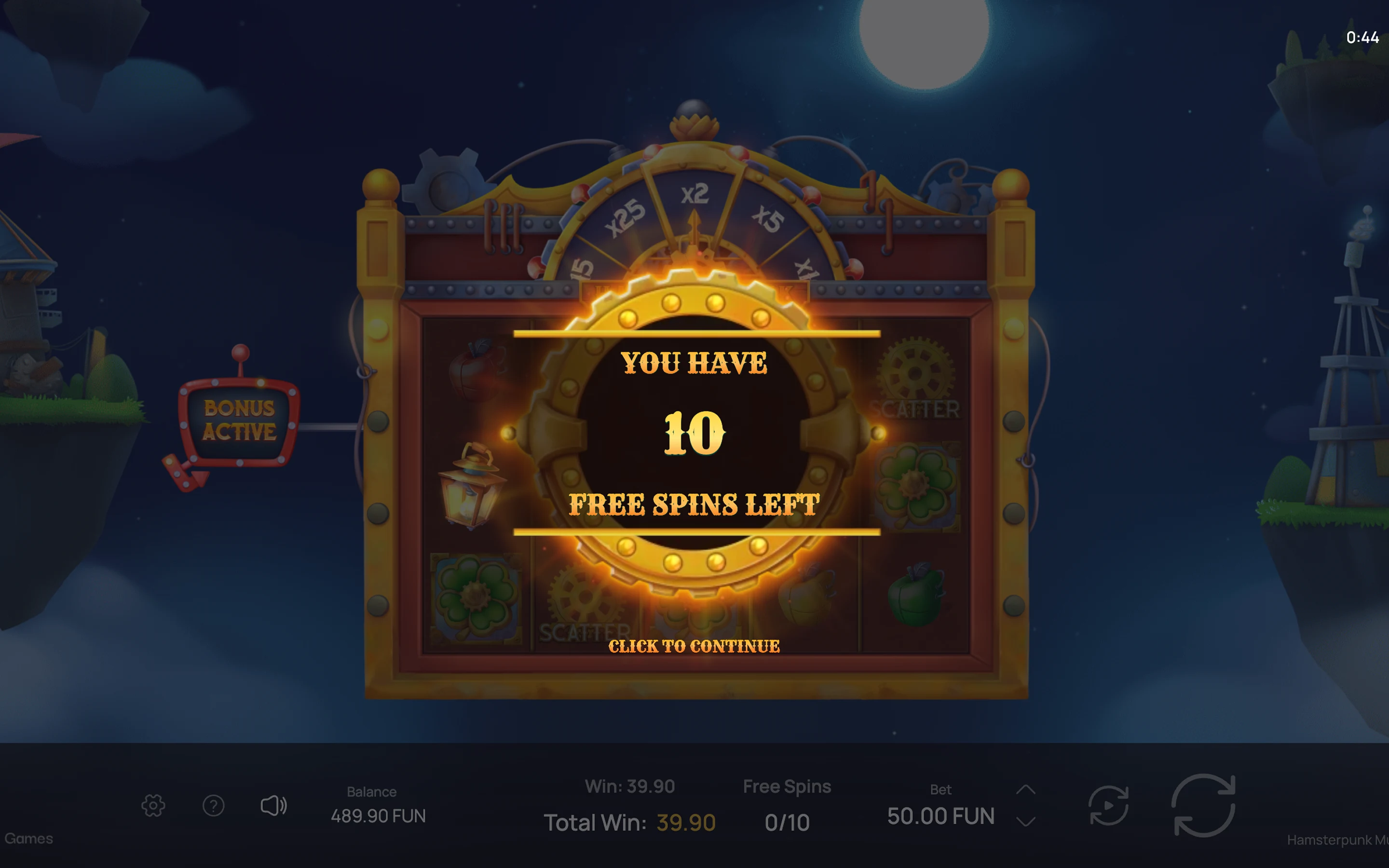 Hamsterpunk Multiwheel — desktop game screenshot 3 | Riddec Games