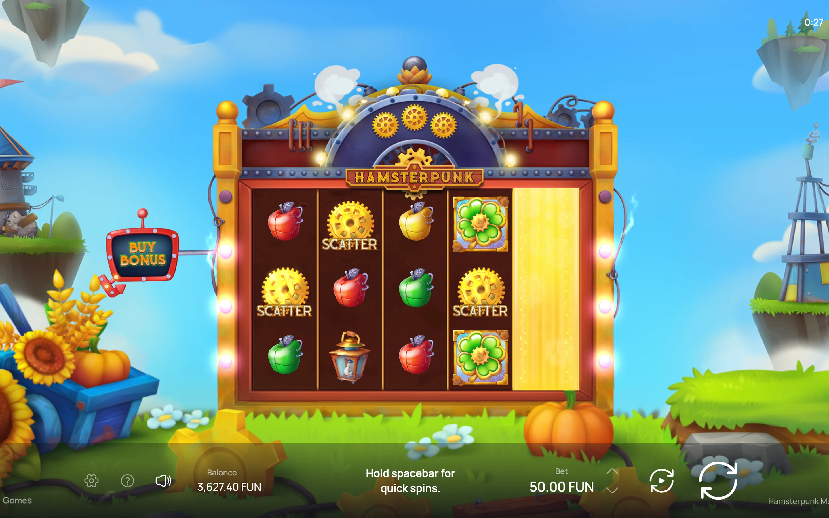 Hamsterpunk Multiwheel — desktop game screenshot 4 | Riddec Games