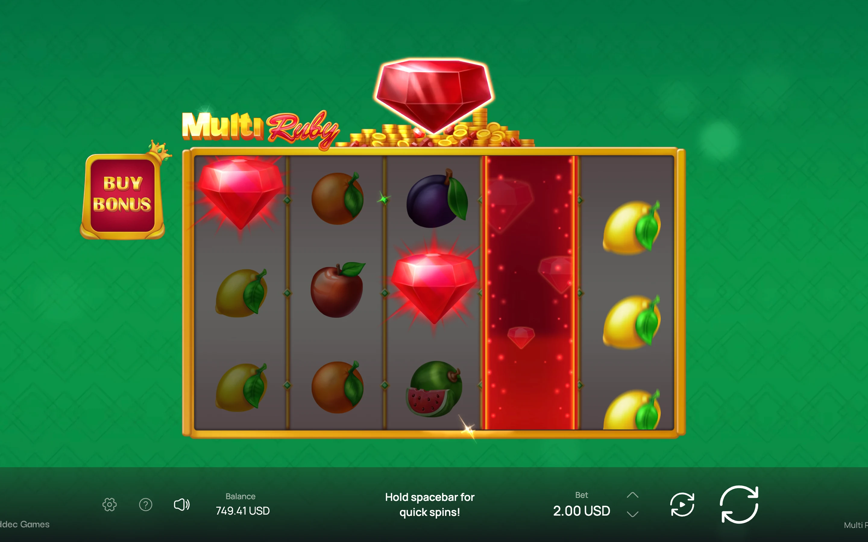 Multi Ruby — desktop game screenshot 4 | Riddec Games