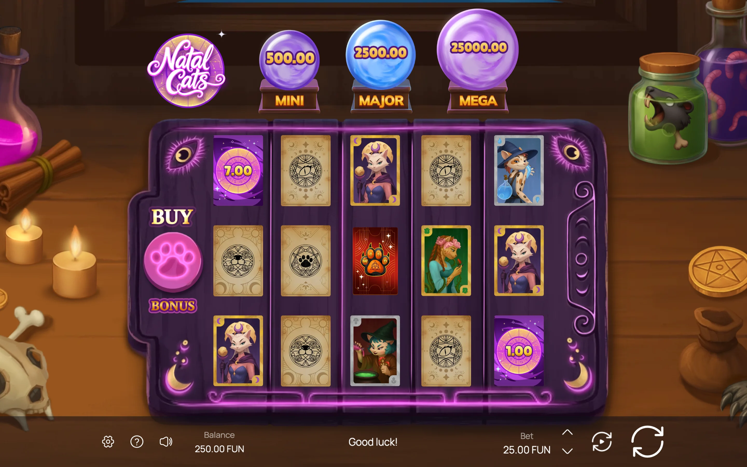 Natal Cats — desktop game screenshot 1 | Riddec Games