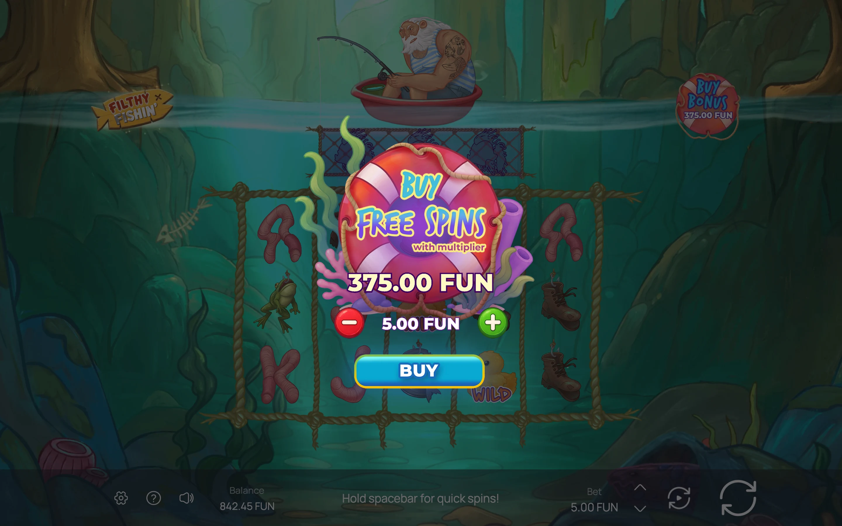 Filthy Fishin' — desktop game screenshot 4 | Riddec Games