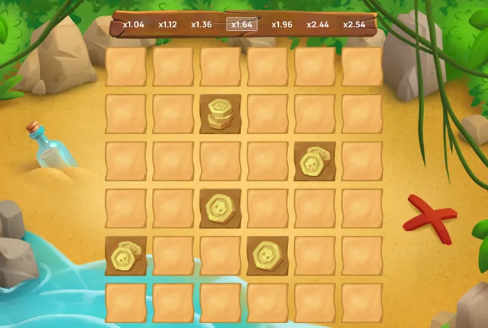 Treasure Map — game logo and key art | Riddec Games
