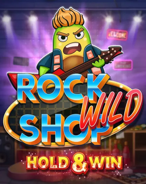 Rock Wild Shop — online casino game poster | Riddec Games