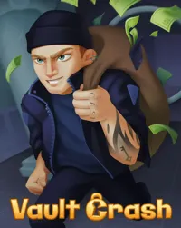 Vault Crash — online casino game poster | Riddec Games