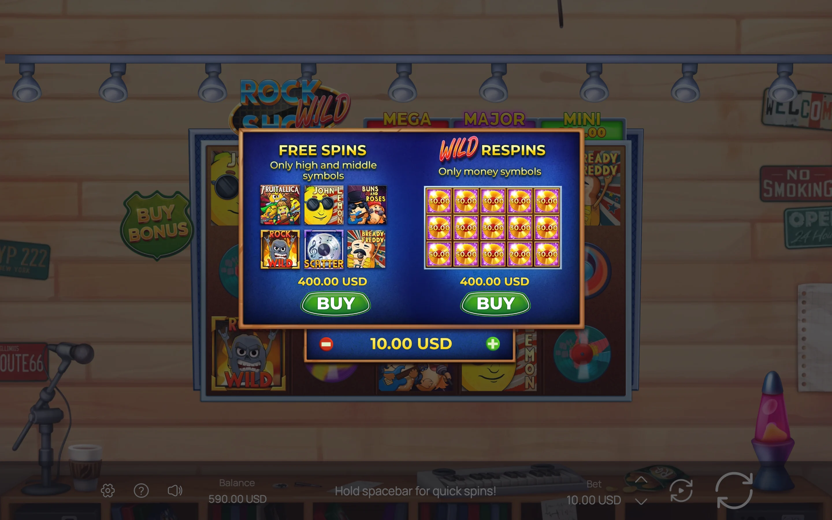 Rock Wild Shop — desktop game screenshot 3 | Riddec Games
