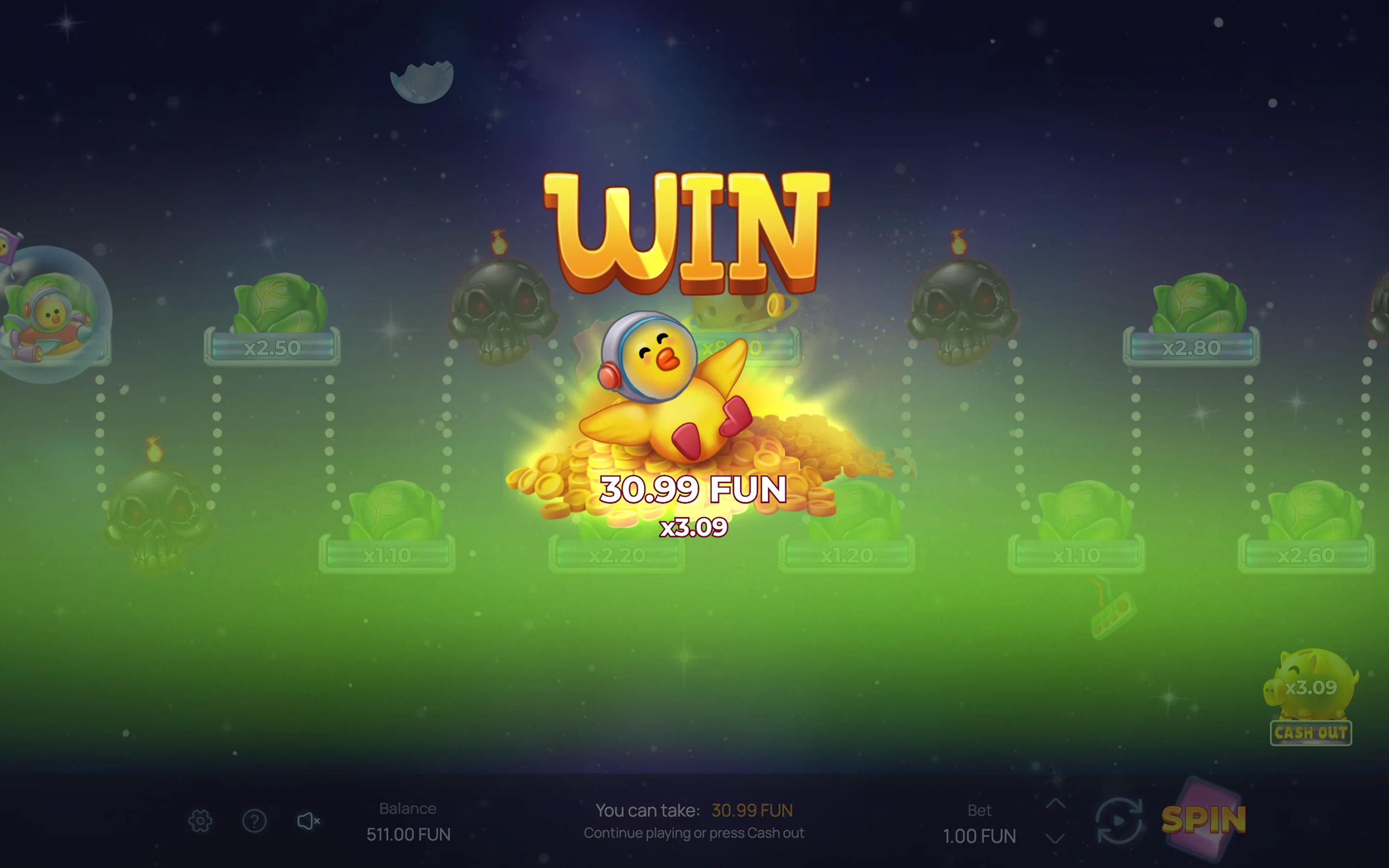 Orbital Rush — desktop game screenshot 6 | Riddec Games