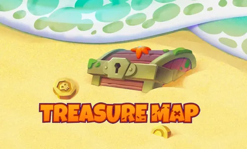 Treasure Map — online casino game poster | Riddec Games