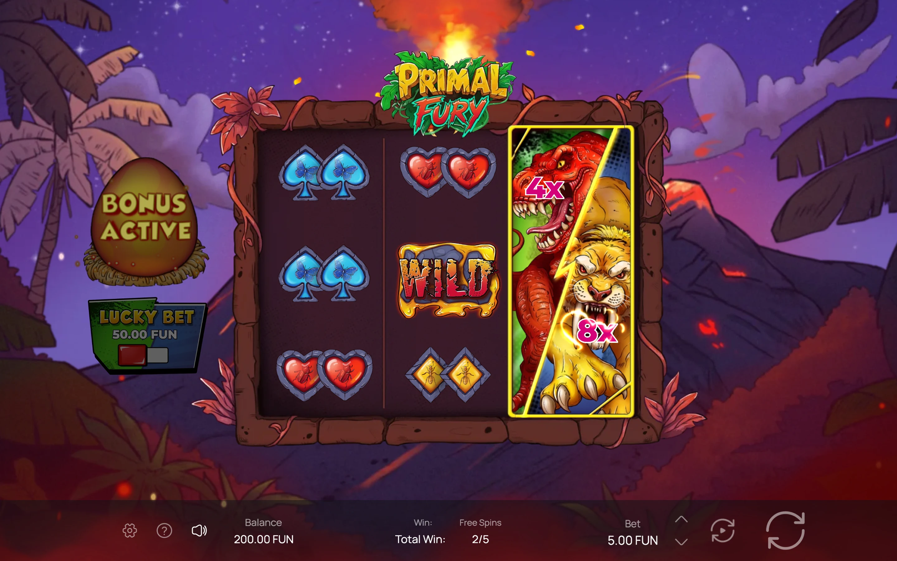 Primal Fury — desktop game screenshot 6 | Riddec Games