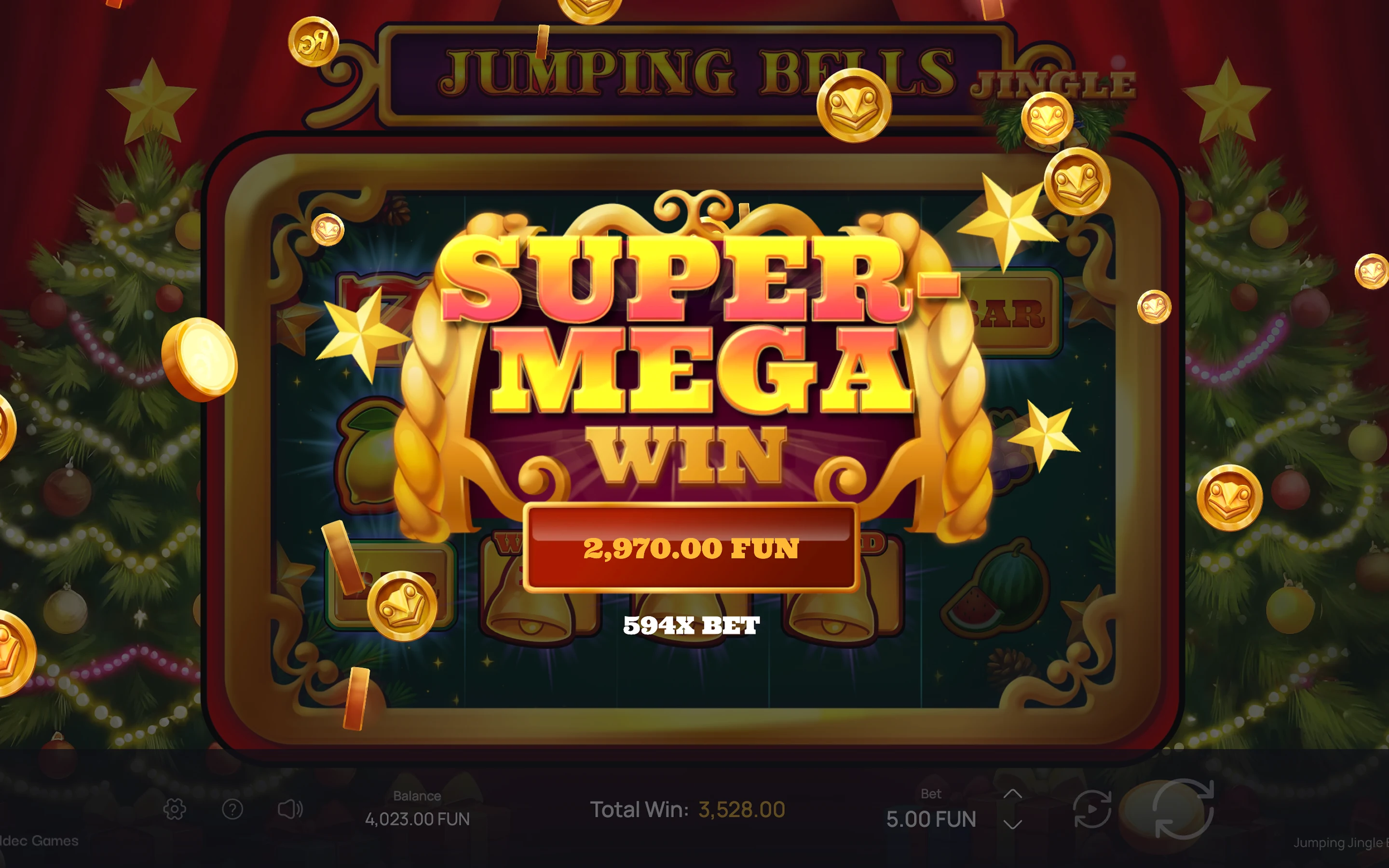 Jumping Jingle Bells — desktop game screenshot 6 | Riddec Games