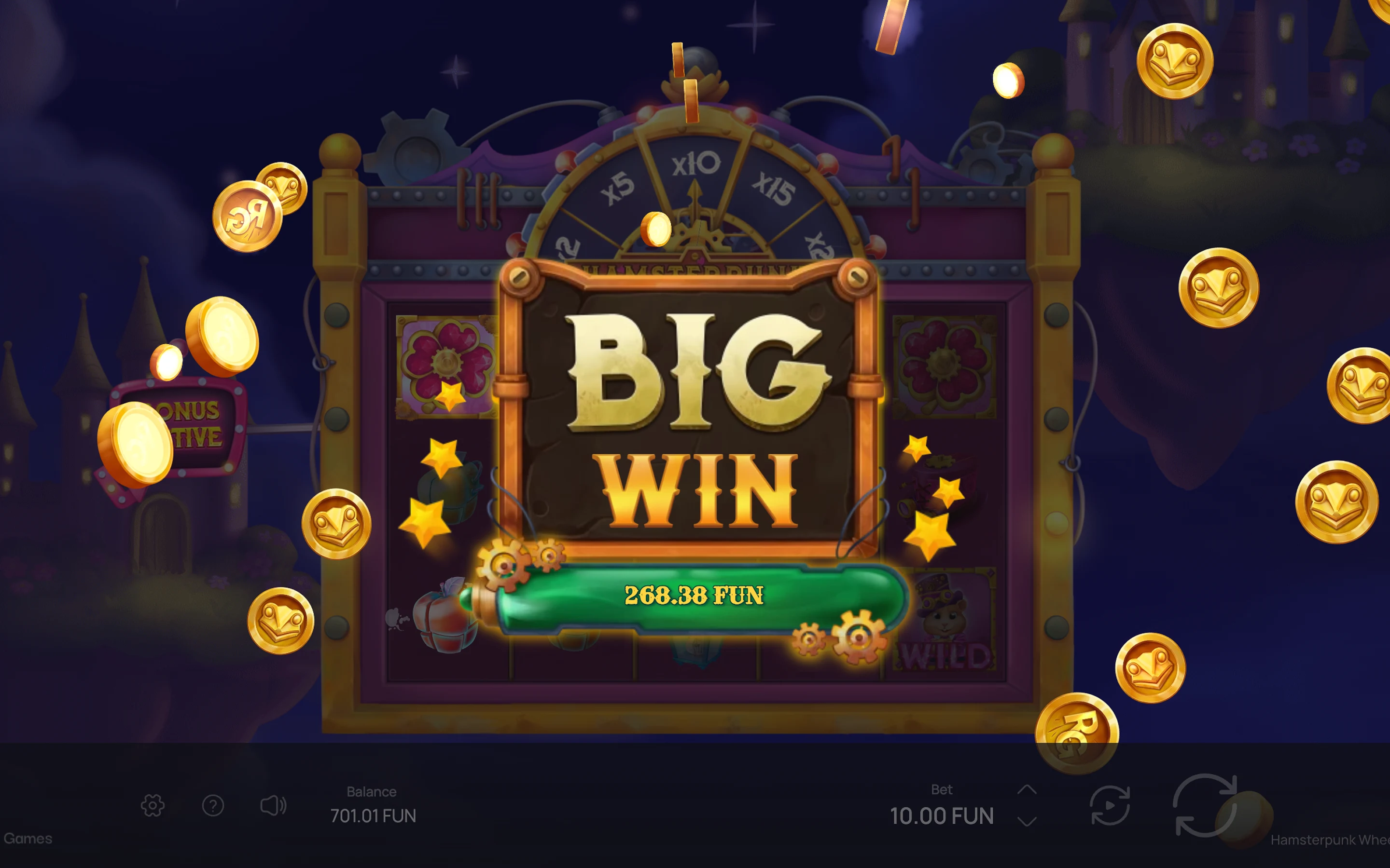 Hamsterpunk Wheel of Love — desktop game screenshot 6 | Riddec Games