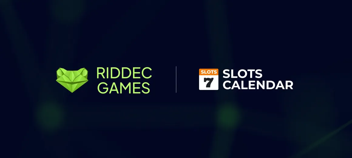 Riddec Games & SlotsCalendar partnership — blog article cover image | Riddec Games