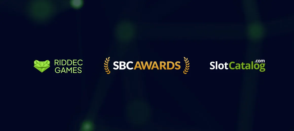 Riddec Games Named Nominee at SBC Awards Europe 2026 — blog article cover image | Riddec Games