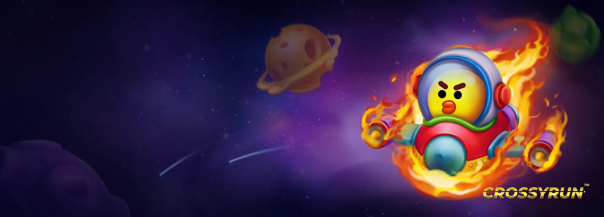 Orbital Rush — casino game hero banner | Riddec Games