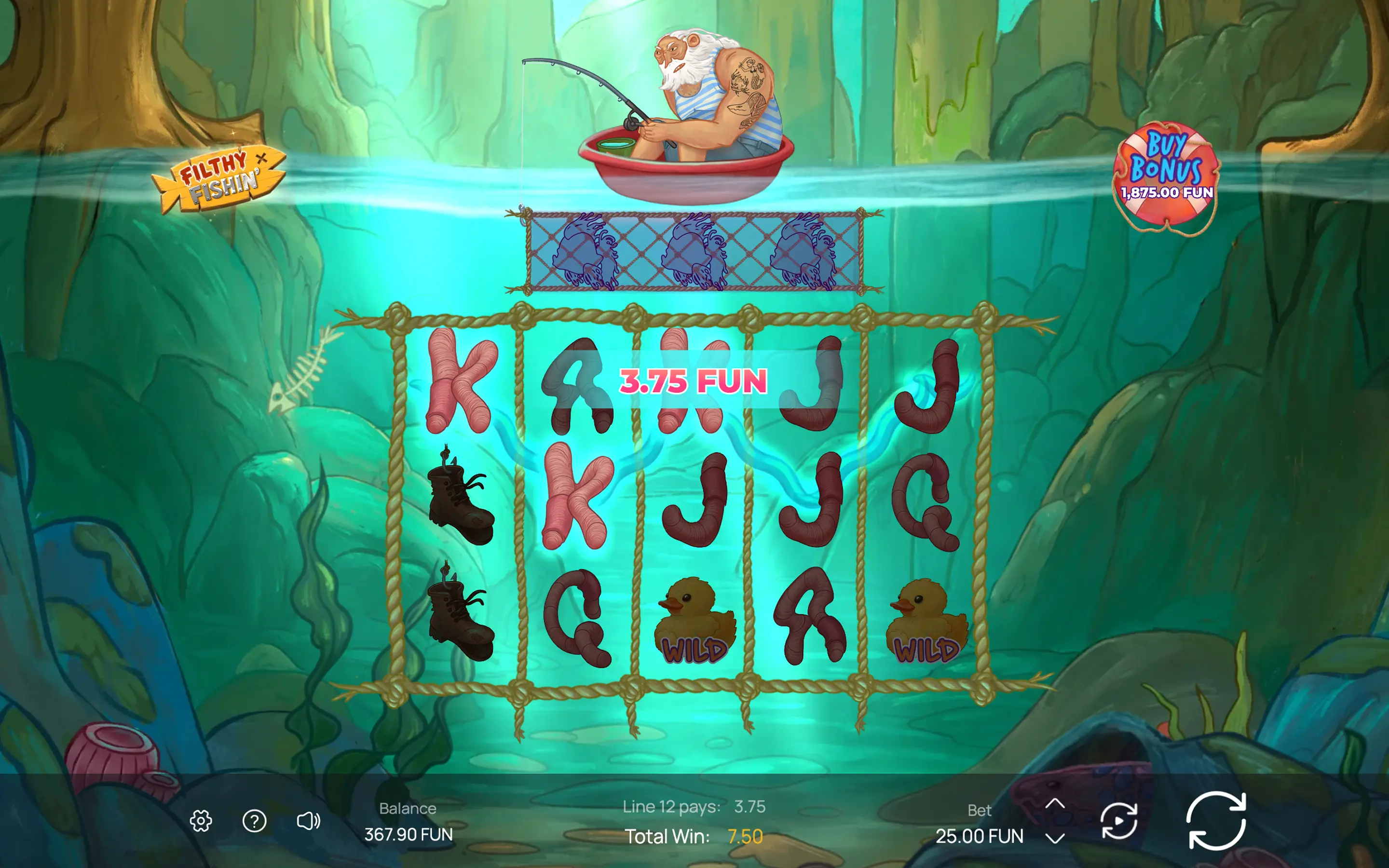 Filthy Fishin' — desktop game screenshot 5 | Riddec Games