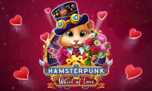 Hamsterpunk Wheel of Love — online casino game poster | Riddec Games