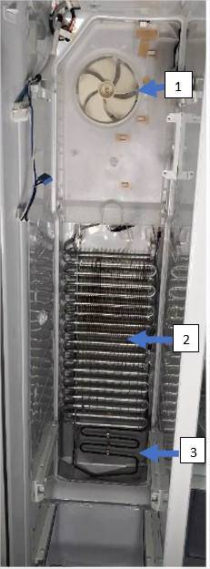 Contrôlez l'évaporateur