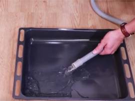 Videz l'eau restante