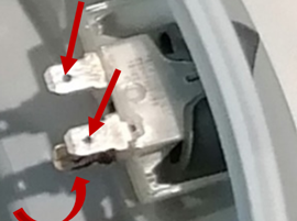 Testez l'interrupteur de l'appareil à raclette