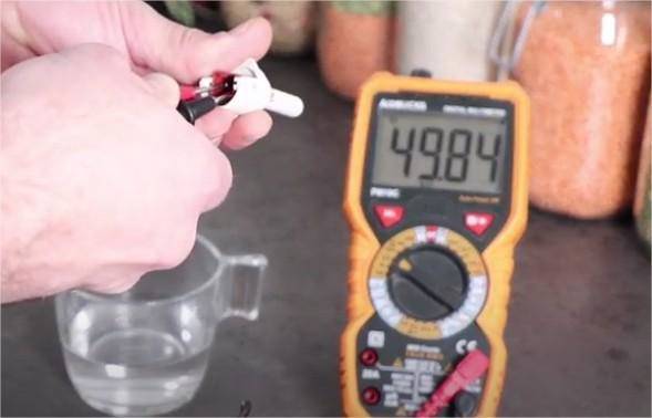 Testez la sonde de température du sèche-linge