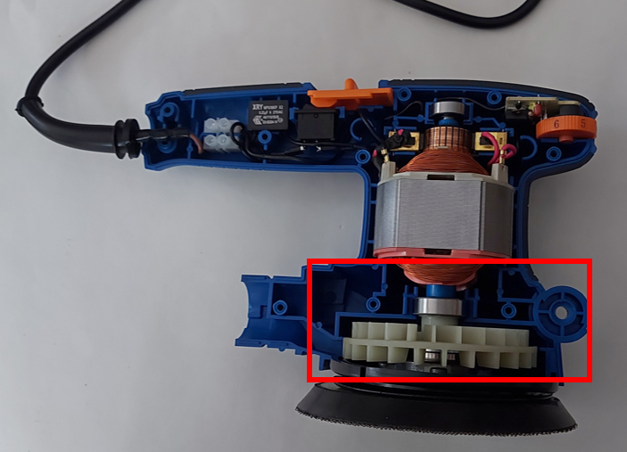 Nettoyez la ponceuse