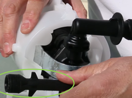 Nettoyez la buse et le pistolet