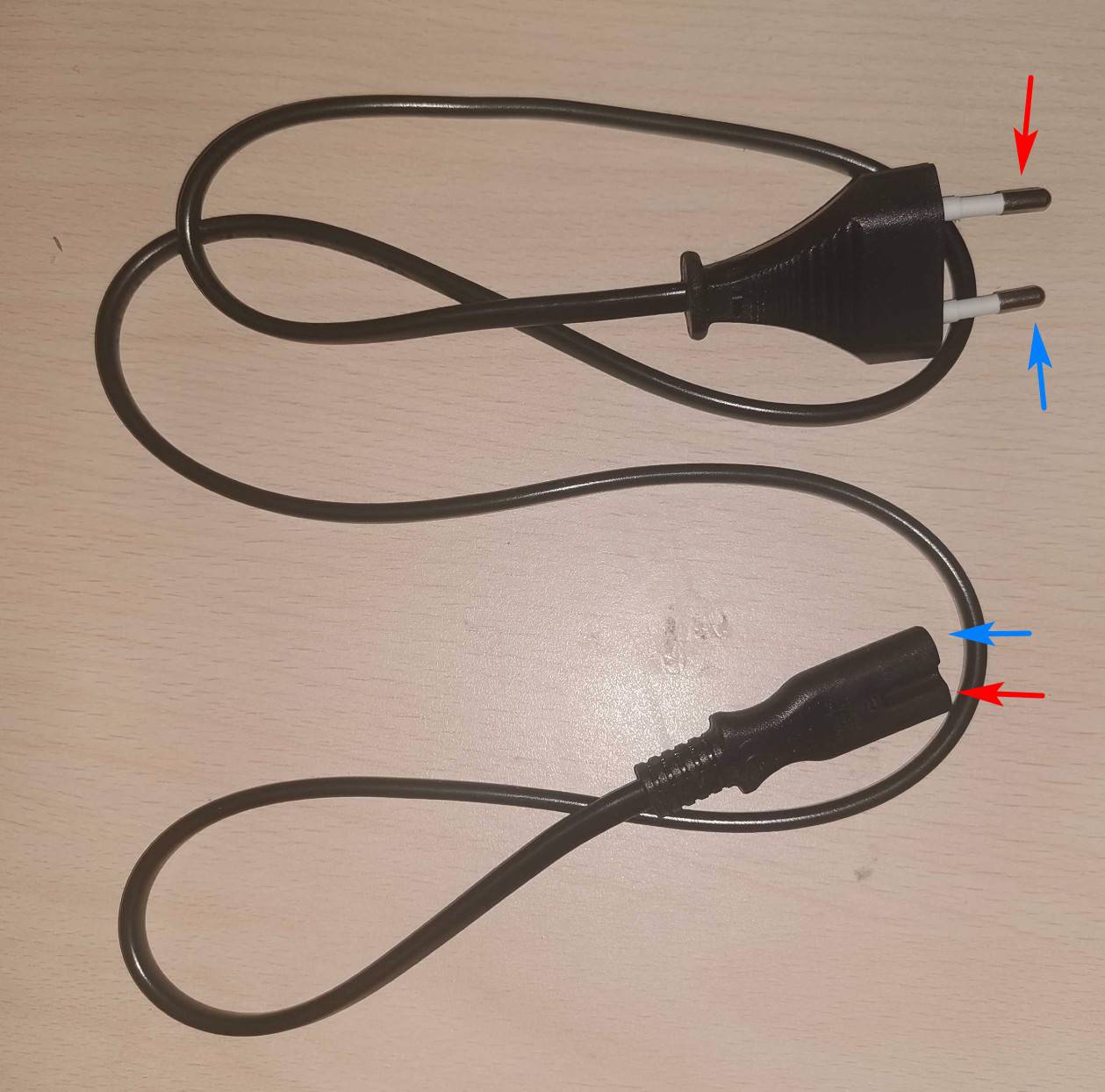 Testez le cordon d'alimentation