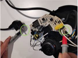 Vérifiez le cordon d'alimentation