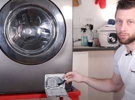 Entretenez le filtre de vidange de votre lave-linge à hublot