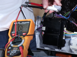 Testez la carte électronique du lave-vaisselle