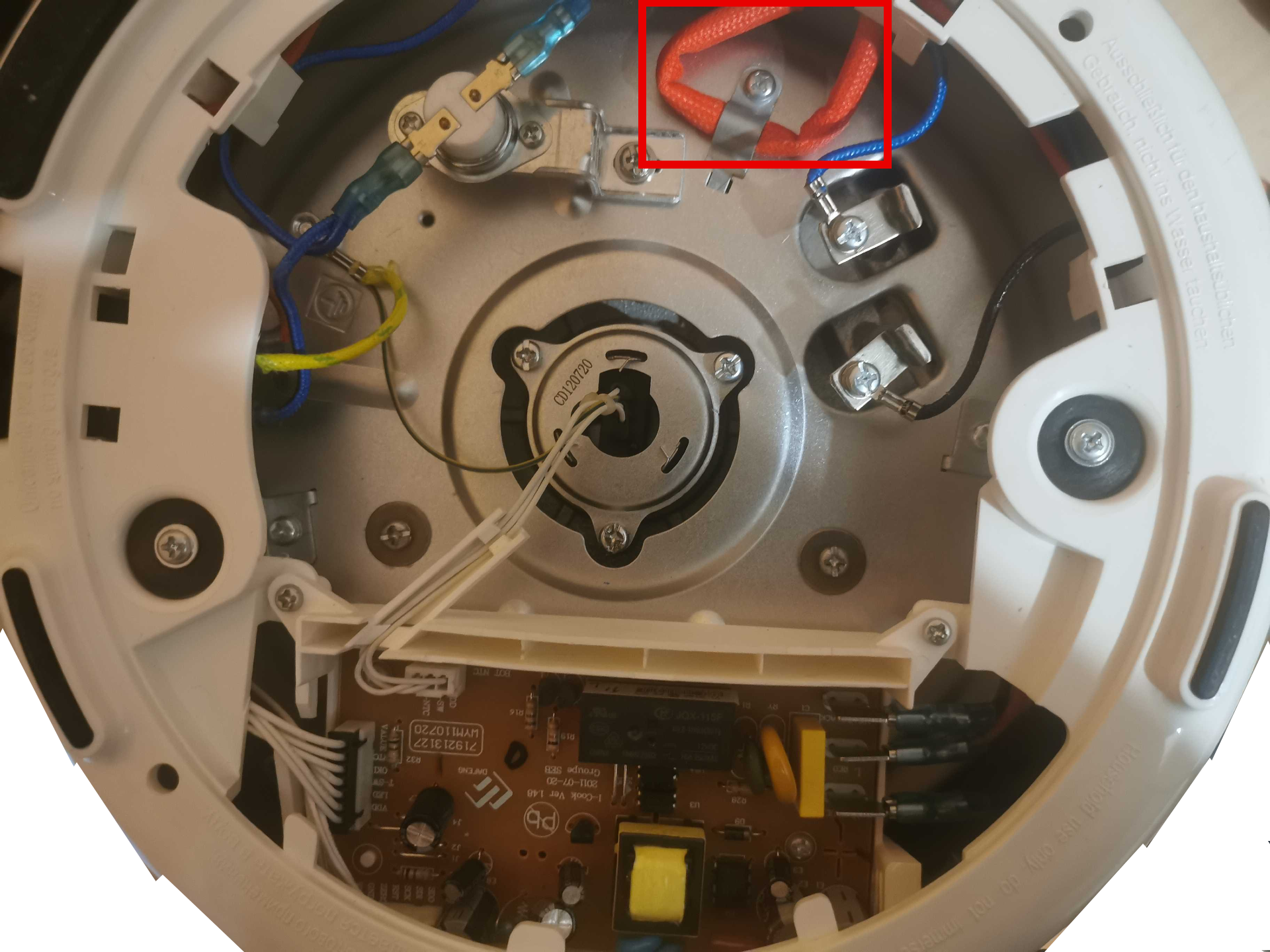 Testez le fusible thermique