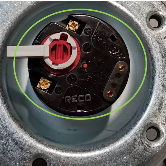 Vérifiez l'état du joint