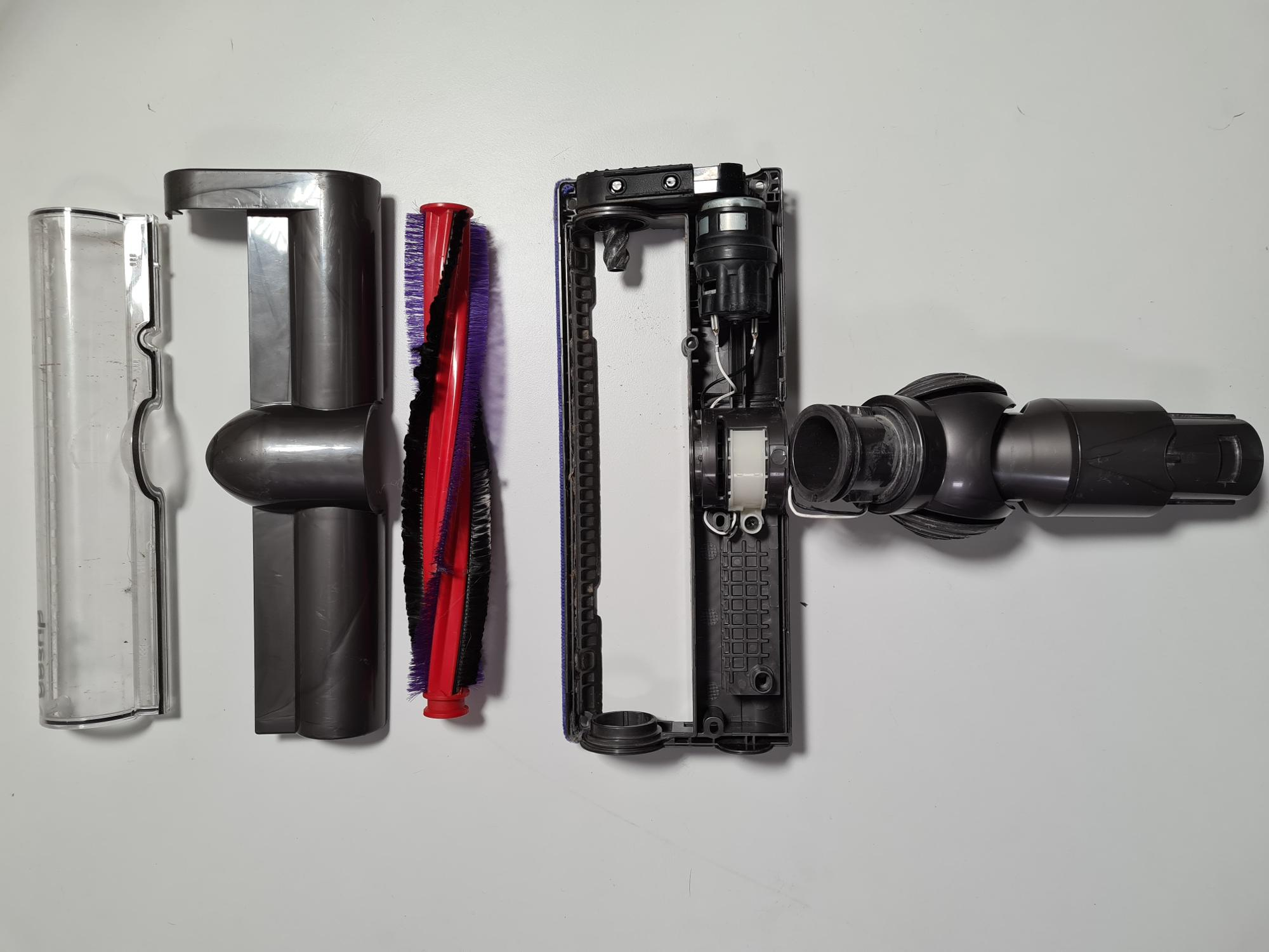 Vérifiez l'électrobrosse