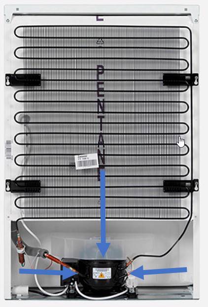 Vérifiez le compresseur