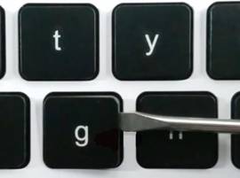 Nettoyez les touches de votre clavier