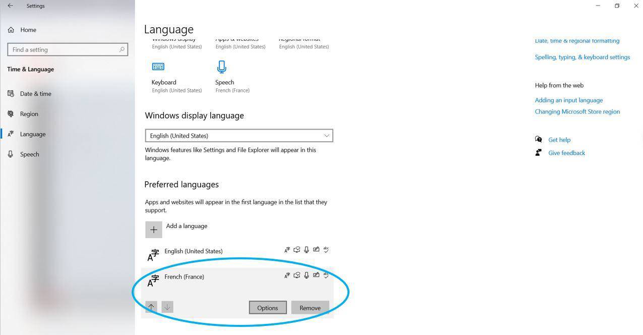 Changez la langue de votre clavier