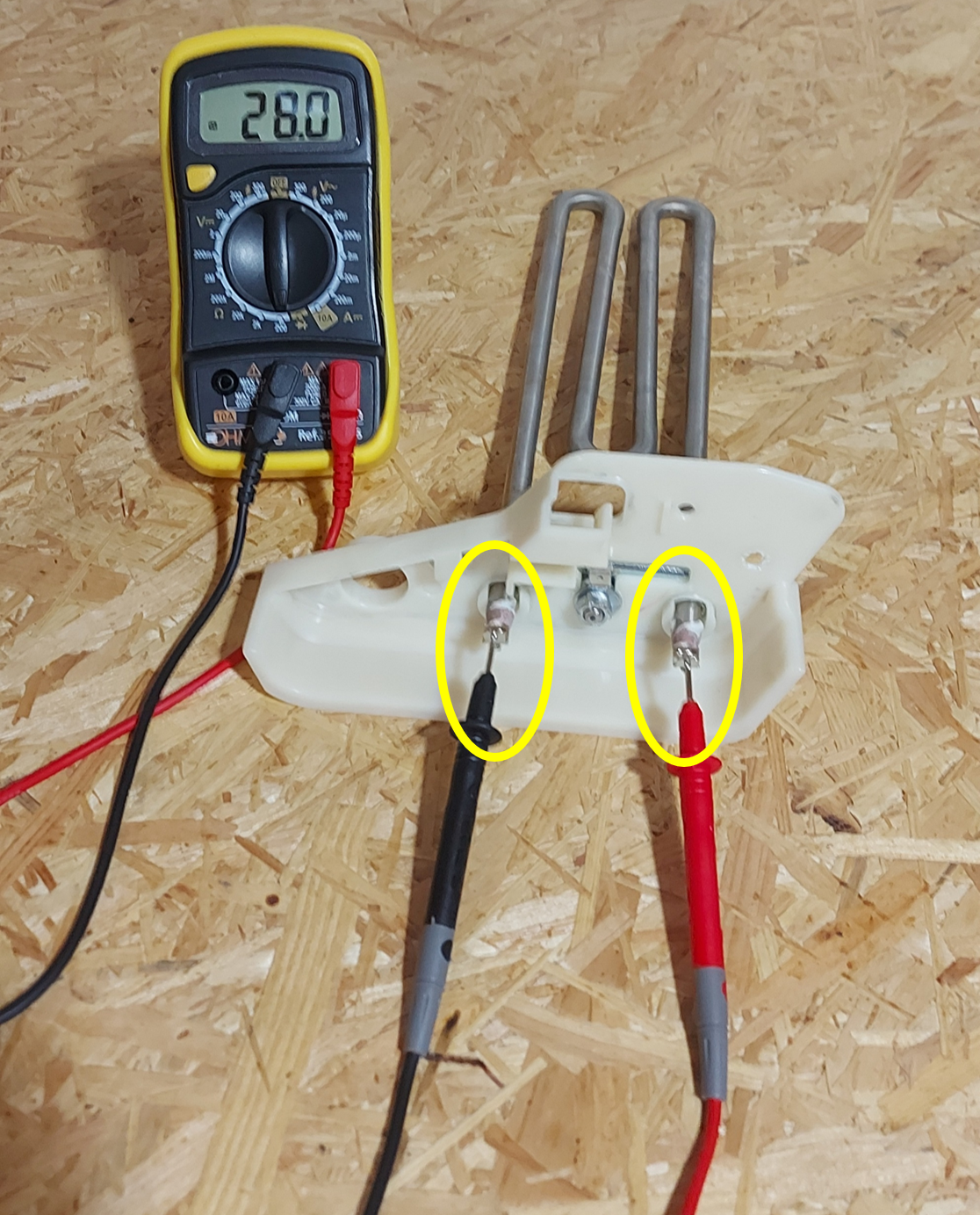 Testez la résistance