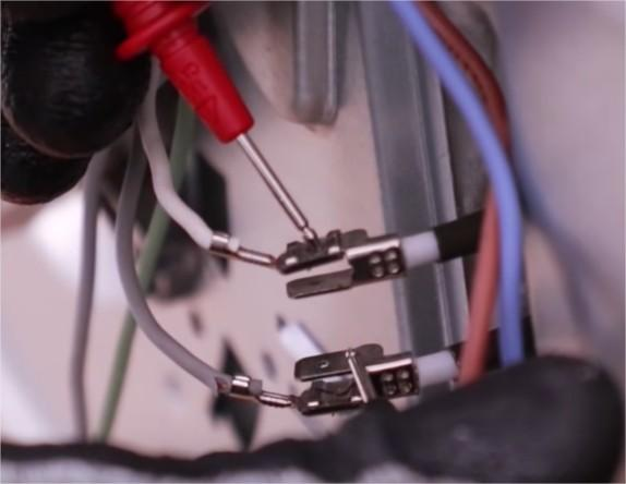 Vérifiez l'alimentation de la résistance