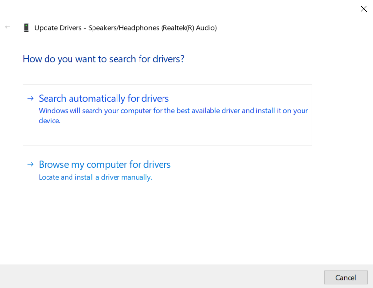 Mettez à jour le pilote du processeur graphique