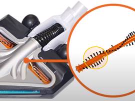 Vérifiez l'électrobrosse