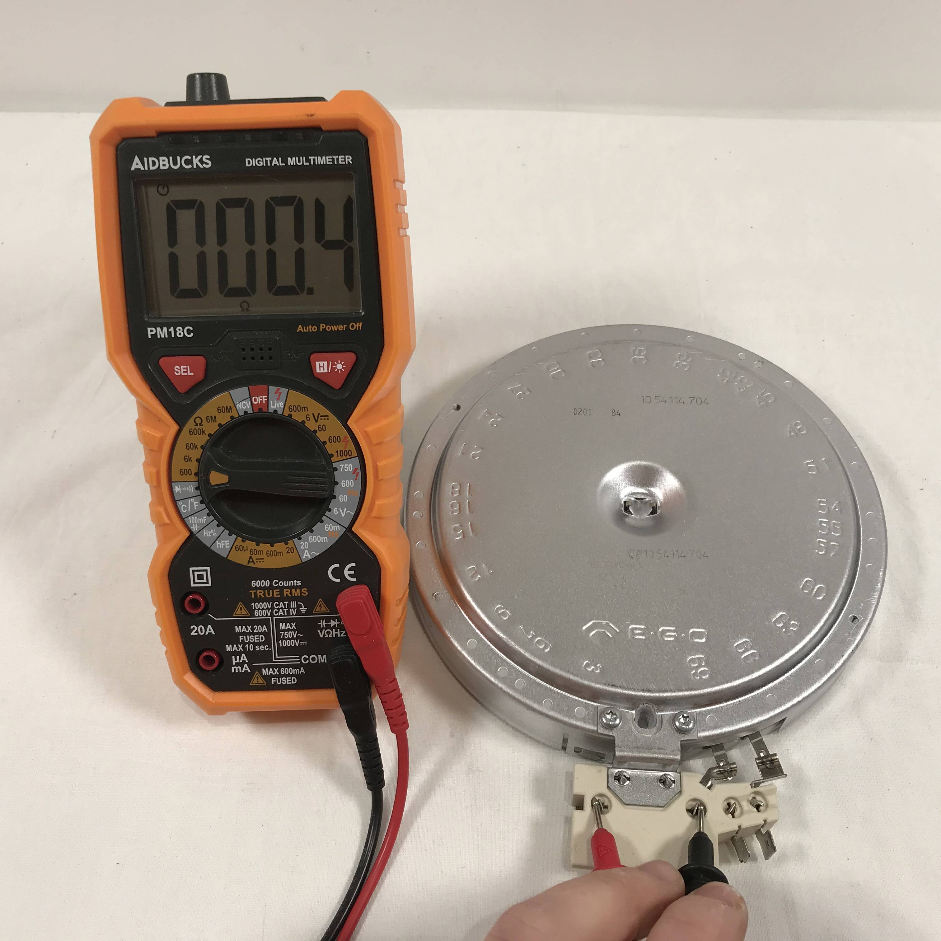 Vérifiez le régulateur