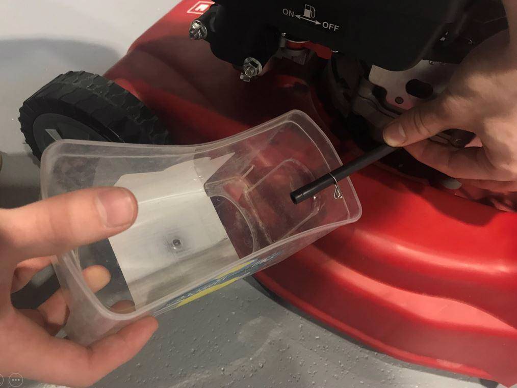 Vérifiez le carburant