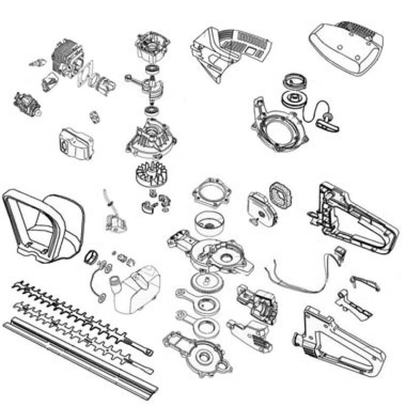 Taille-haie thermique 