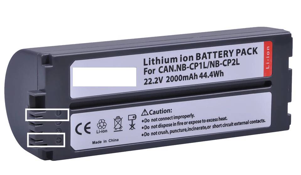 Testez la batterie de l'imprimante