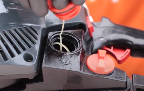 Vérifiez le réservoir