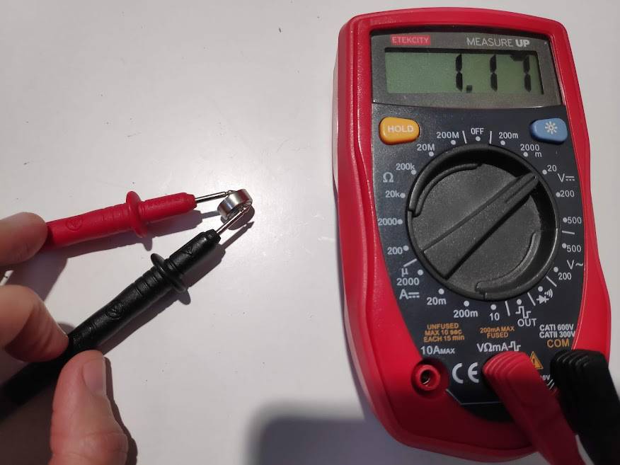 Testez les piles du minuteur