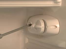 Vérifiez la manette du thermostat