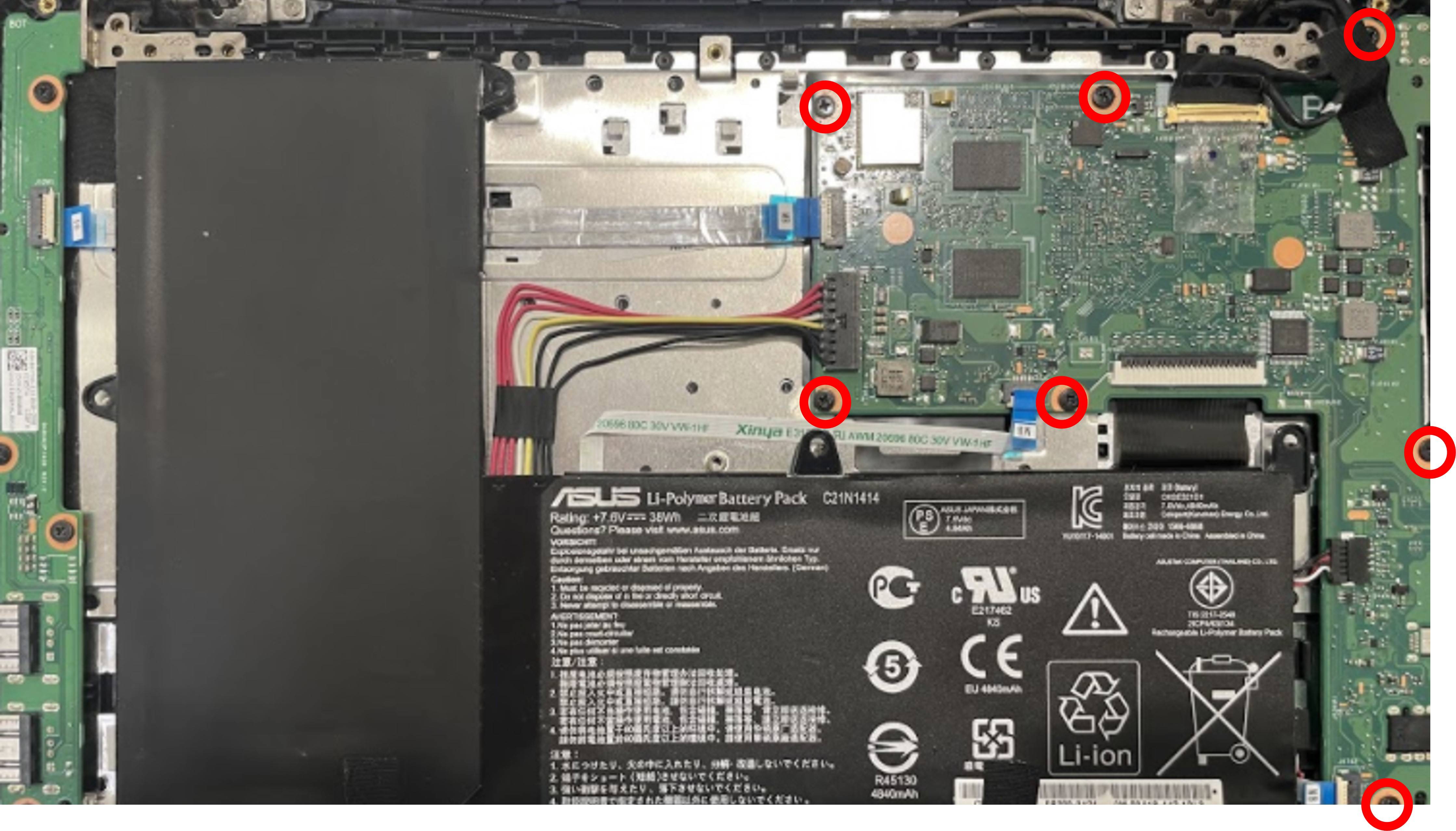 Changez la carte mère de l'ordinateur